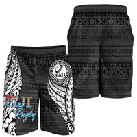 Fiji Rugby Bati Tapa Pattern Men Short - LT2 - Polynesian Pride