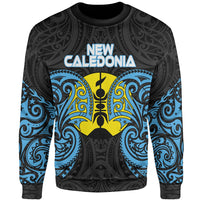 New Caledonia Polynesian Sweater - Spirit Style Blue Unisex Blue - Polynesian Pride