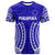 Custom Cook Islands Pukapuka T Shirt Tribal Pattern LT12 Unisex Blue - Polynesian Pride