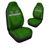 Maori 2021 Car Seat Covers - Green Aotearoa Tattoo LT13 - Polynesian Pride