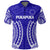 Custom Cook Islands Pukapuka Polo Shirt Tribal Pattern LT12 Unisex Blue - Polynesian Pride