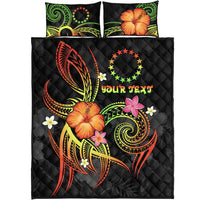 Cook Islands Polynesian Personalised Quilt Bed Set - Legend of Cook Islands (Reggae) - Polynesian Pride