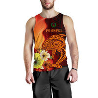 Pohnpei Men Tank Top - Tribal Tuna Fish - Polynesian Pride