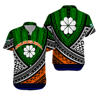 Polynesian Kwajalein Atoll Tribal Pattern Matching Dress and Hawaiian Shirt LT12 - Polynesian Pride