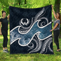 Pohnpei Islands Polynesian Premium Quilt - Ocean Style - Polynesian Pride