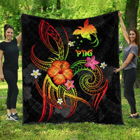 Papua New Guinea Polynesian Premium Quilt - Legend of Papua New Guinea (Reggae) - Polynesian Pride