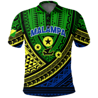Custom Vanuatu Malampa Province Tribal Pattern Polo Shirt LT12 Unisex Green - Polynesian Pride