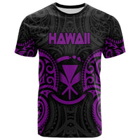 Hawaii Polynesian T Shirt Hawaiian Spirit Purple Unisex Purple - Polynesian Pride