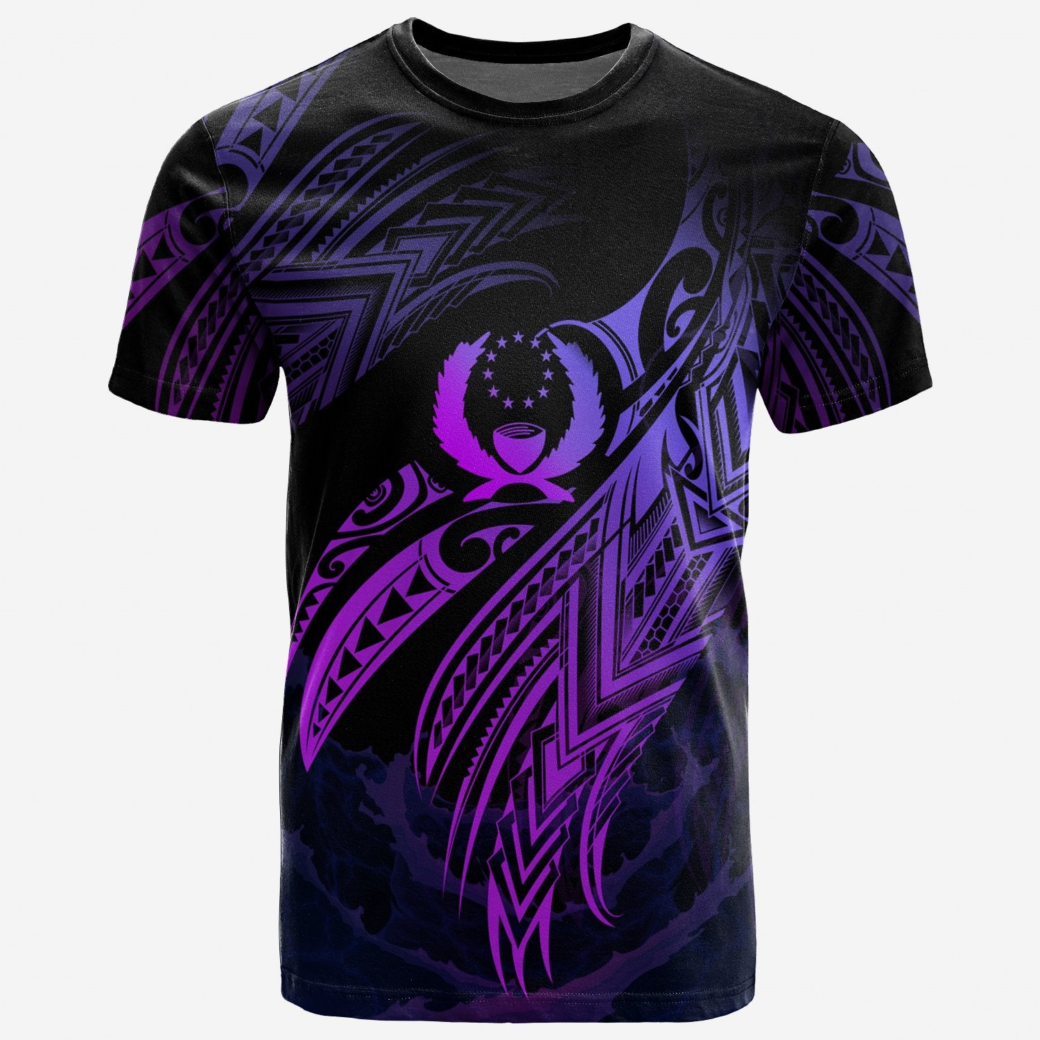 Pohnpei Micronesia T Shirt Micronesia Legend Purple Version Unisex Purple - Polynesian Pride