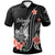 Solomon Islands Polo Shirt Polynesian Hibiscus Pattern Style Unisex Black - Polynesian Pride