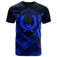 Pohnpei PolynesianT Shirts Pohnpei Blue Seal Camisole Hibiscus Style Unisex Blue - Polynesian Pride