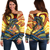 (Custom Personalised) Polynesia Best Mom Ever Women Off Shoulder Sweater - LT12 Women Art - Polynesian Pride