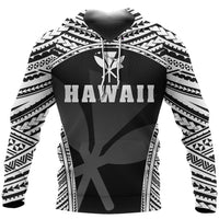 Kanaka Polynesian Hoodie Sport Style Unisex White - Polynesian Pride