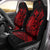 Hawaii Turtle With Hibiscus Tribal Red Car Seat Covers - LT12 Universal Fit Red - Polynesian Pride