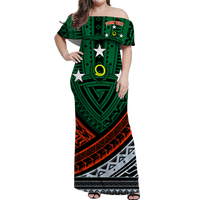 Custom Matching Hawaiian Shirt and Dress Vanuatu Penama Province Tribal Pattern LT12 - Polynesian Pride