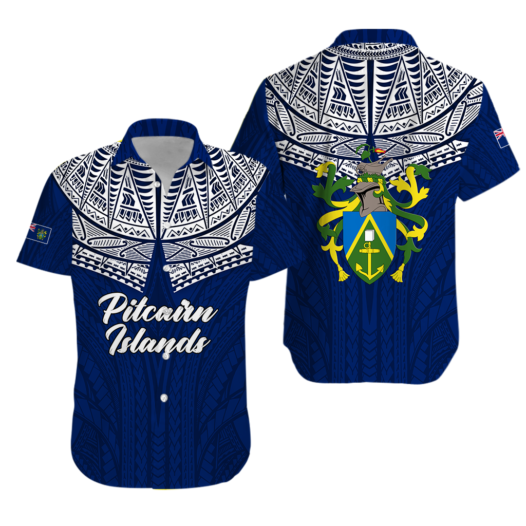 Pitcairn Islands Pride Hawaiian Shirt - LT12 Unisex Blue - Polynesian Pride
