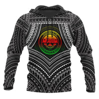 Federated States of Micronesia Hoodie FSM Seal Reggae Color Unisex Reggae - Polynesian Pride
