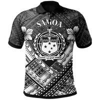 Samoa Polynesian Polo Shirt Samoa White Seal Camisole Hibiscus Style Unisex White - Polynesian Pride