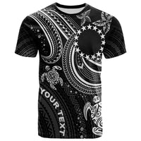Cook islands Custom T Shirt White Turtle Unisex White - Polynesian Pride