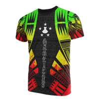 Austral Islands T Shirt Austral Islands Flag Polynesian Tattoo Reggae Style Unisex Reggae - Polynesian Pride