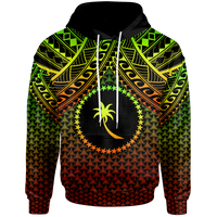 Polynesian Chuuk Hoodie Reggae Vintage Polynesian Patterns Unisex Reggae - Polynesian Pride
