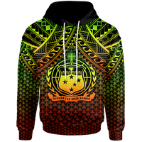 Polynesian Samoa Hoodie Reggae Vintage Polynesian Patterns Unisex Reggae - Polynesian Pride