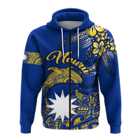 Nauru Independence The Way of Water Hoodie LT2 - Polynesian Pride