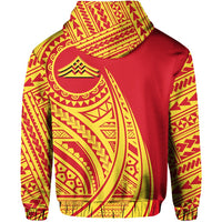 Hawaii Mauna Kea Polynesian Hoodie Tatoo Style - Polynesian Pride