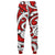 Polynesian Maori Ethnic Ornament Red Joggers Unisex Red - Polynesian Pride