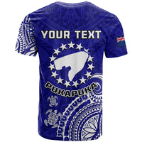 Custom Pukapuka Cook Islands Polynesian Turtle Art T Shirt LT14 - Polynesian Pride
