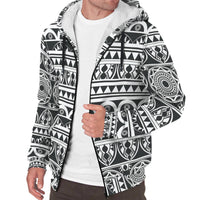 Black Polynesian Sherpa Hoodie - Polynesian Pride