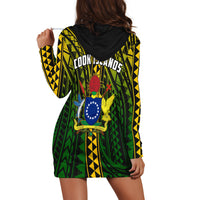 Cook Islands Hoodie Dress Polynesian Pattern Stars LT13 - Polynesian Pride