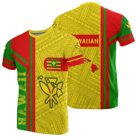 Kanaka Maoli Polynesian T Shirt Morale Style Unisex Yellow - Polynesian Pride