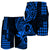 (Custom Personalised) Hawaii Day Kakau Men Shorts Proud To Be Hawaiian Blue Kanaka Maoli LT13 Blue - Polynesian Pride