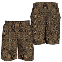 Polynesian Lauhala Mix Gold Men's Short Gold - Polynesian Pride