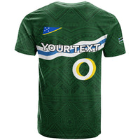 Custom Solomon Islands Western Province T Shirt Tribal Pattern LT12 - Polynesian Pride