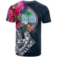 Guam Custom T Shirt Summer Vibes - Polynesian Pride
