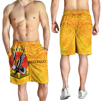 American Samoa Men's Shorts - Pago Pago Aeto (Ver 2) - Polynesian Pride