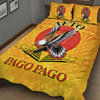 American Samoa Quilt Bed Set - Pago Pago Aeto (Ver 2) - Polynesian Pride