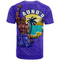 American Samoa Polynesian T Shirt Aunuu Island - Polynesian Pride