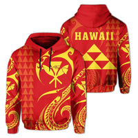 Kanaka Map Mauna Kea Polynesian Hoodie Felicity Style Unisex White - Polynesian Pride