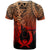 Pohnpei Polynesian Custom T shirt Tribal Wave Tattoo Red Ver 2 - Polynesian Pride