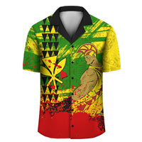 Hawaii Reggae Kanaka Maoli Warrior Spearhead Hawaiian Shirt - Polynesian Pride