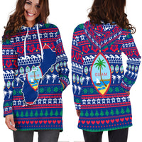 Guam Christmas Hoodie Dress - Ugly Christmas - LT12 - Polynesian Pride