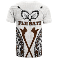 Fiji Bati Tapa Pattern T Shirt LT12 - Polynesian Pride
