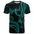 Cook Islands Custom T Shirt Polynesian Turtle With Pattern Unisex Art - Polynesian Pride