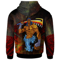 Samoa Polynesian Hoodie Samoa Warrior - Polynesian Pride