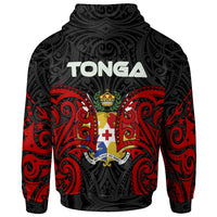 Tonga Polynesian Zip up Hoodie Tongan Spirit - Polynesian Pride
