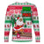 Hawaiian Christmas Long Sleeve Shirt - Santa Surfing Ugly Christmas - LT12 - Polynesian Pride