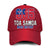 Toa Samoa Rugby Classic Cap Proud 685 Made History Red Ver.01 LT13 Classic Cap Universal Fit Red - Polynesian Pride